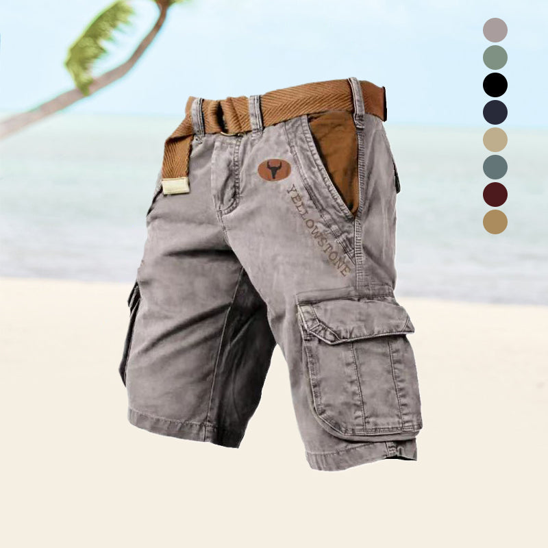 Ethan | Men's Multifunctional Cargo Shorts - 1