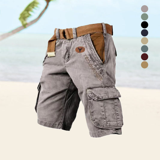 Ethan | Men's Multifunctional Cargo Shorts - 1