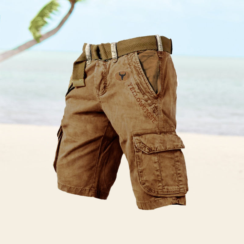 Ethan | Men's Multifunctional Cargo Shorts - 4