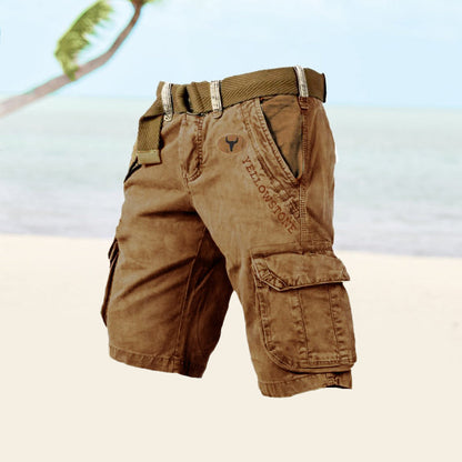 Ethan | Men's Multifunctional Cargo Shorts - 4