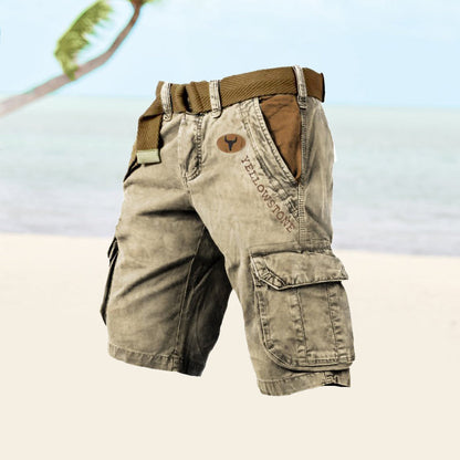 Ethan | Men's Multifunctional Cargo Shorts - 5