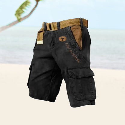 Ethan | Men's Multifunctional Cargo Shorts - 6