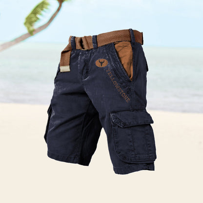 Ethan | Men's Multifunctional Cargo Shorts - 7