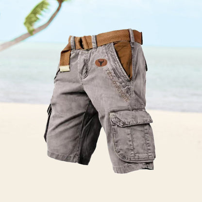 Ethan | Men's Multifunctional Cargo Shorts - 9