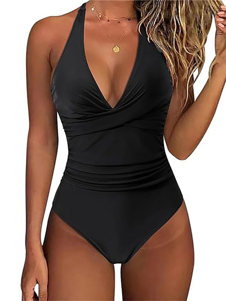 Women's Tummy Control One Piece Swimsuit | Stylish Swimwear - 5