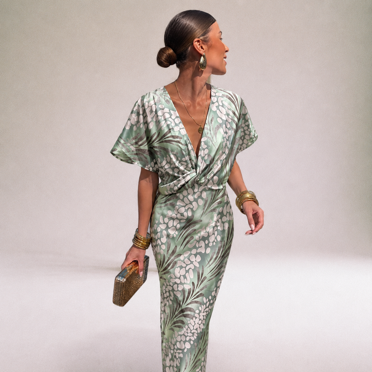Flowing Maxi Dress | Elegant Long Dress for Women - 3