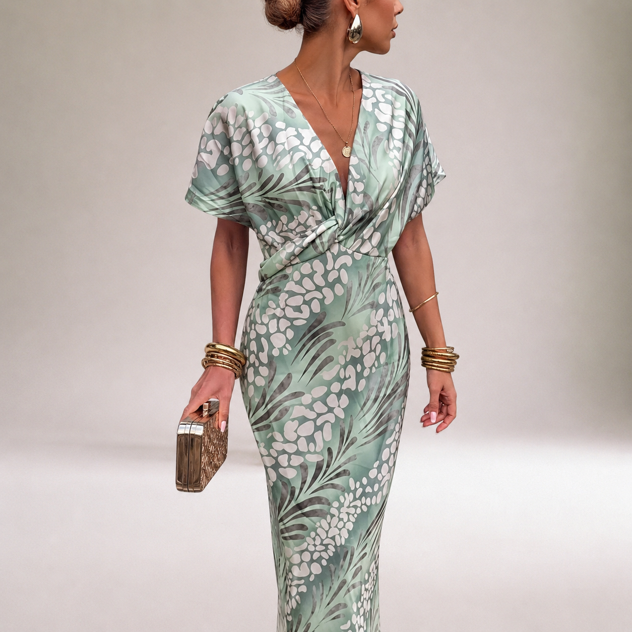 Flowing Maxi Dress | Elegant Long Dress for Women - 4