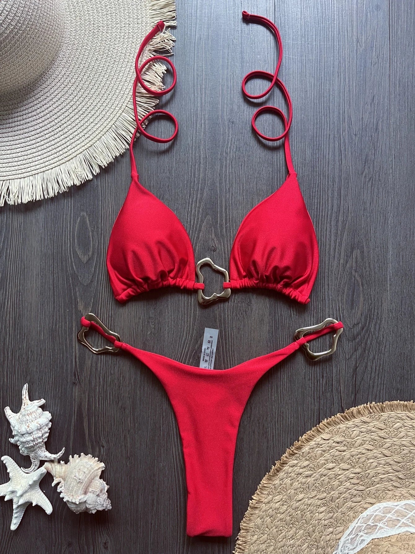 Halterneck Micro Bikini | Women's Swimwear - 4