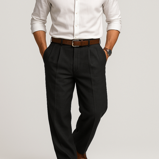 Men's Breathable Casual Pants | Comfort Fit Trousers - 1