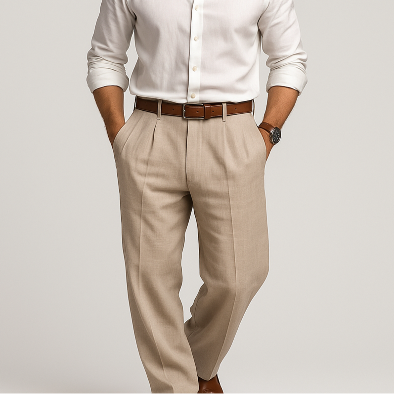Men's Breathable Casual Pants | Comfort Fit Trousers - 2