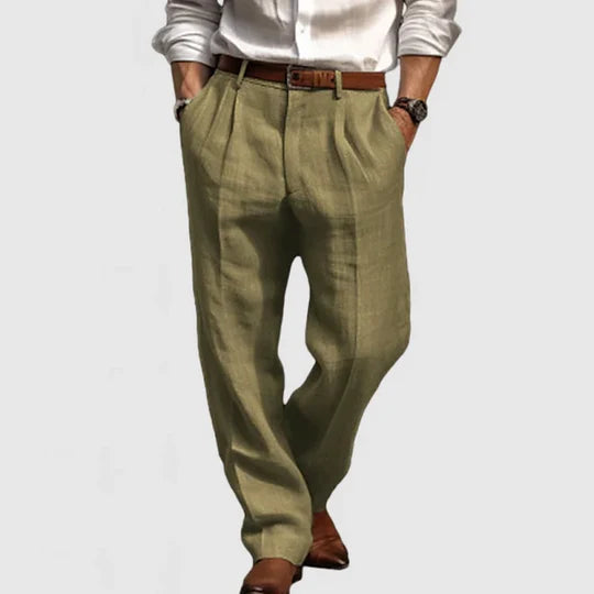 Men's Breathable Casual Pants | Comfort Fit Trousers - 3