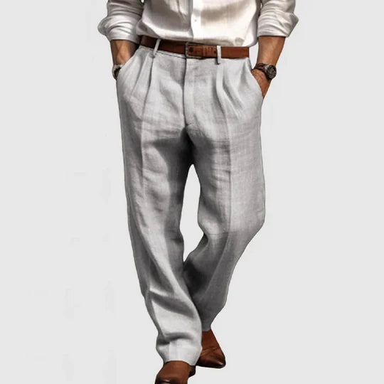Men's Breathable Casual Pants | Comfort Fit Trousers - 5