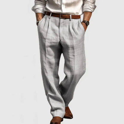 Men's Breathable Casual Pants | Comfort Fit Trousers - 5