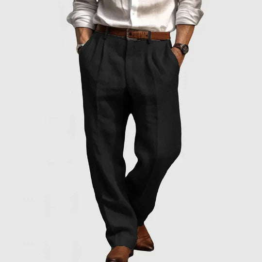 Men's Breathable Casual Pants | Comfort Fit Trousers - 6