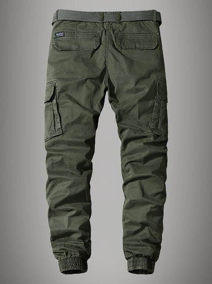 Men's Cargo Pants | Relaxed Fit Casual Trousers - 7