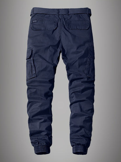 Men's Cargo Pants | Relaxed Fit Casual Trousers - 8