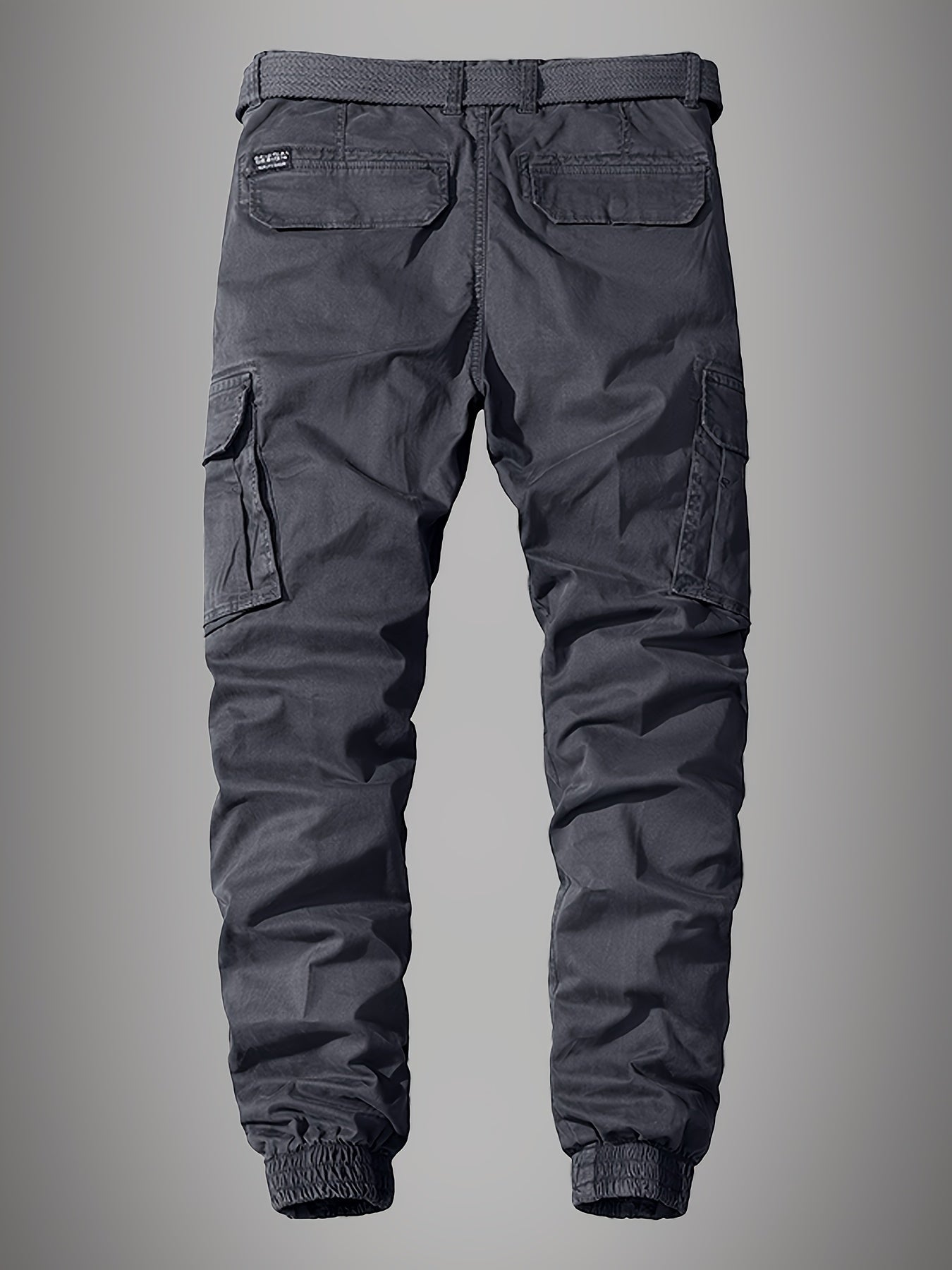 Men's Cargo Pants | Relaxed Fit Casual Trousers - 9