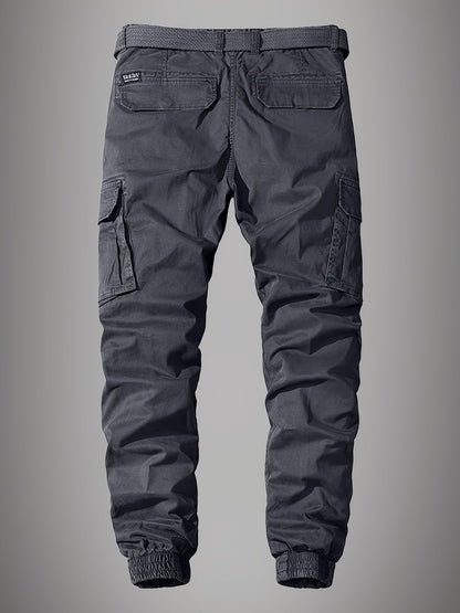 Men's Cargo Pants | Relaxed Fit Casual Trousers - 9
