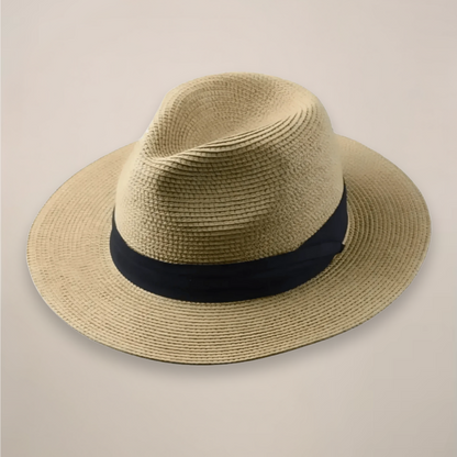 Men's Handmade Panama Hat | Sun Hat for Men with Wide Brim - 1