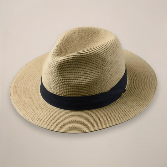 Men's Handmade Panama Hat | Sun Hat for Men with Wide Brim - 1