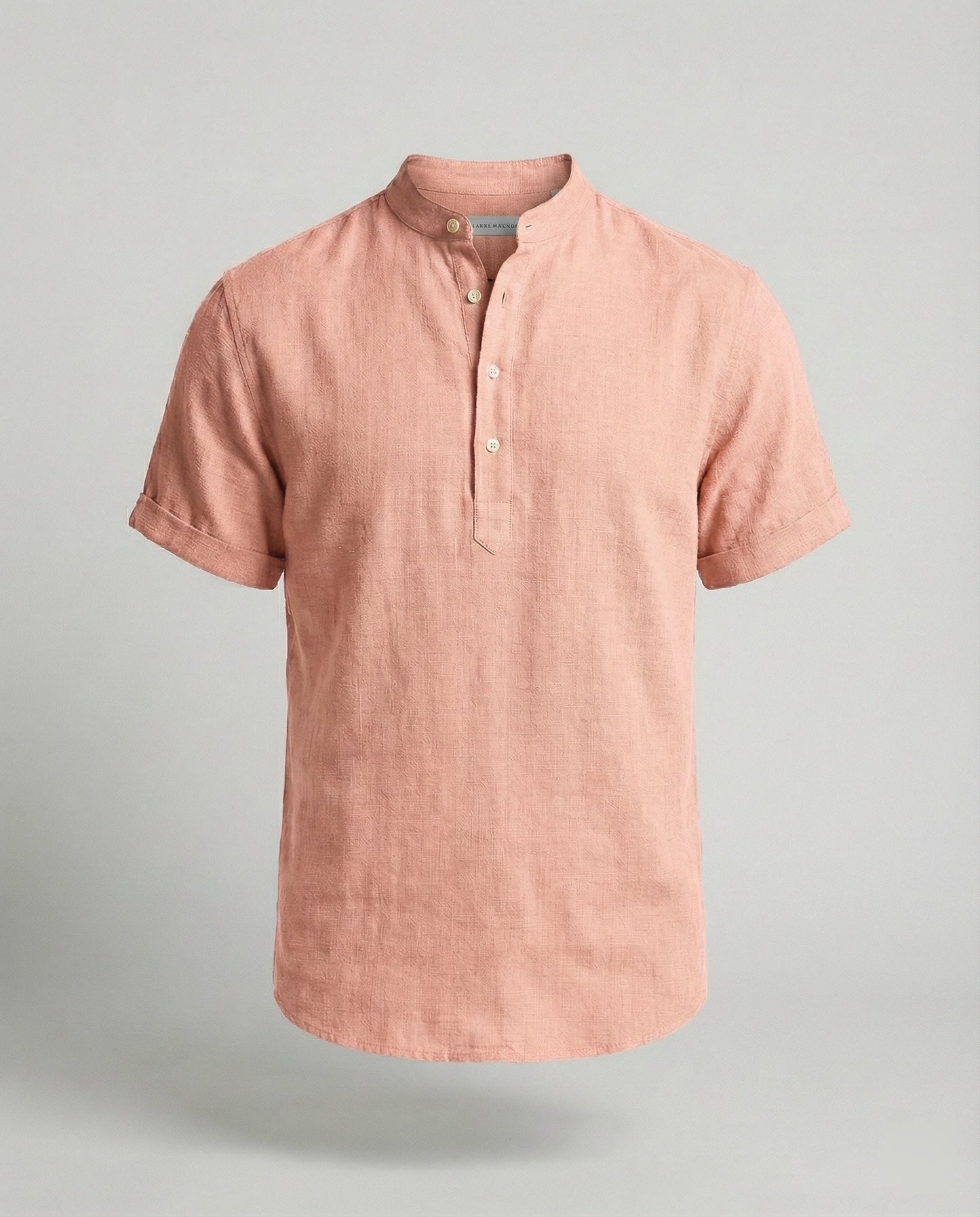 Men's V-Neck Polo Shirt | Short Sleeve Casual Top - 3