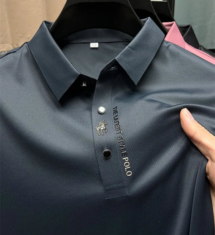 Men's Polo Shirt | Wrinkle-Resistant Stretch Fabric - 1
