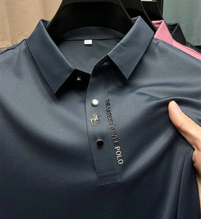 Men's Polo Shirt | Wrinkle-Resistant Stretch Fabric - 1