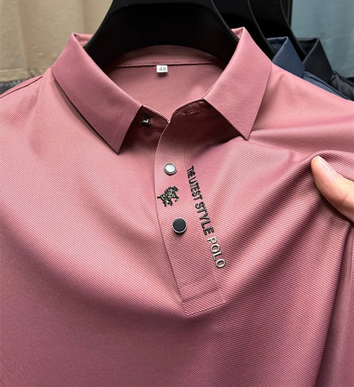 Men's Polo Shirt | Wrinkle-Resistant Stretch Fabric - 3