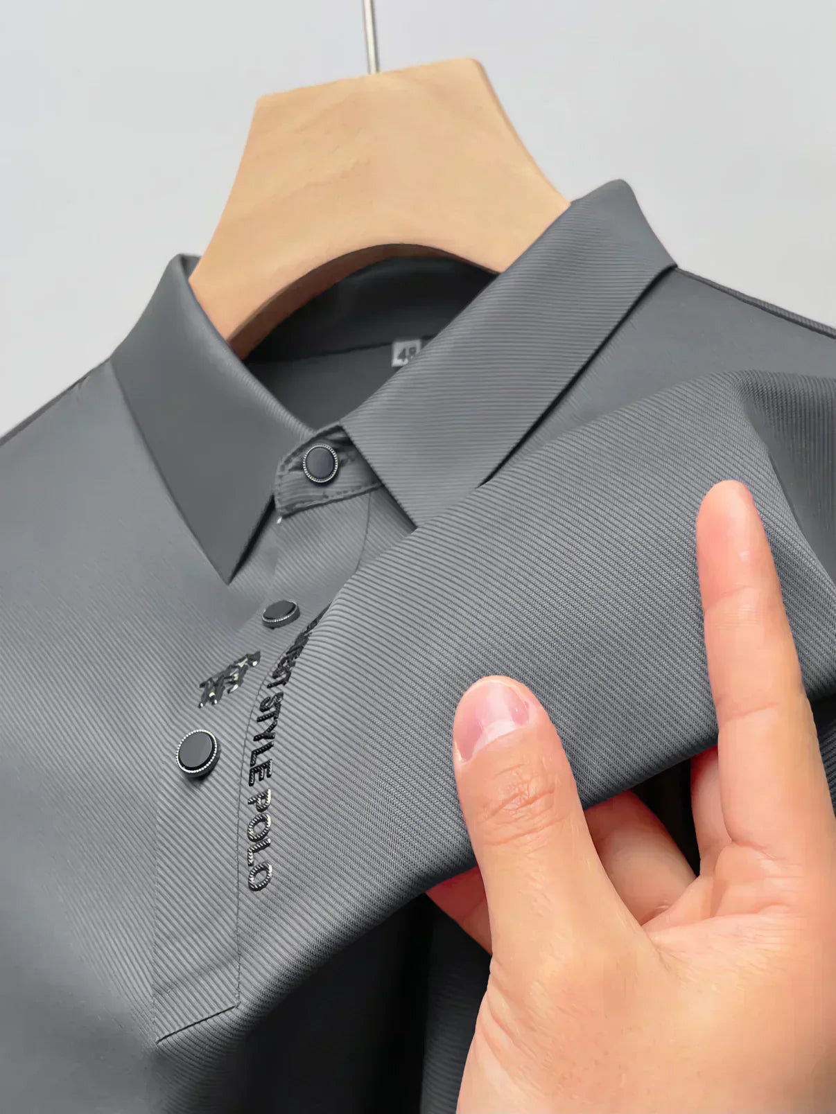 Men's Polo Shirt | Wrinkle-Resistant Stretch Fabric - 7