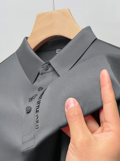 Men's Polo Shirt | Wrinkle-Resistant Stretch Fabric - 7