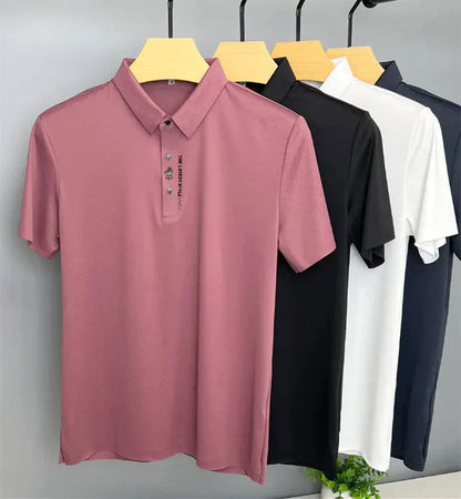 Men's Polo Shirt | Wrinkle-Resistant Stretch Fabric - 9