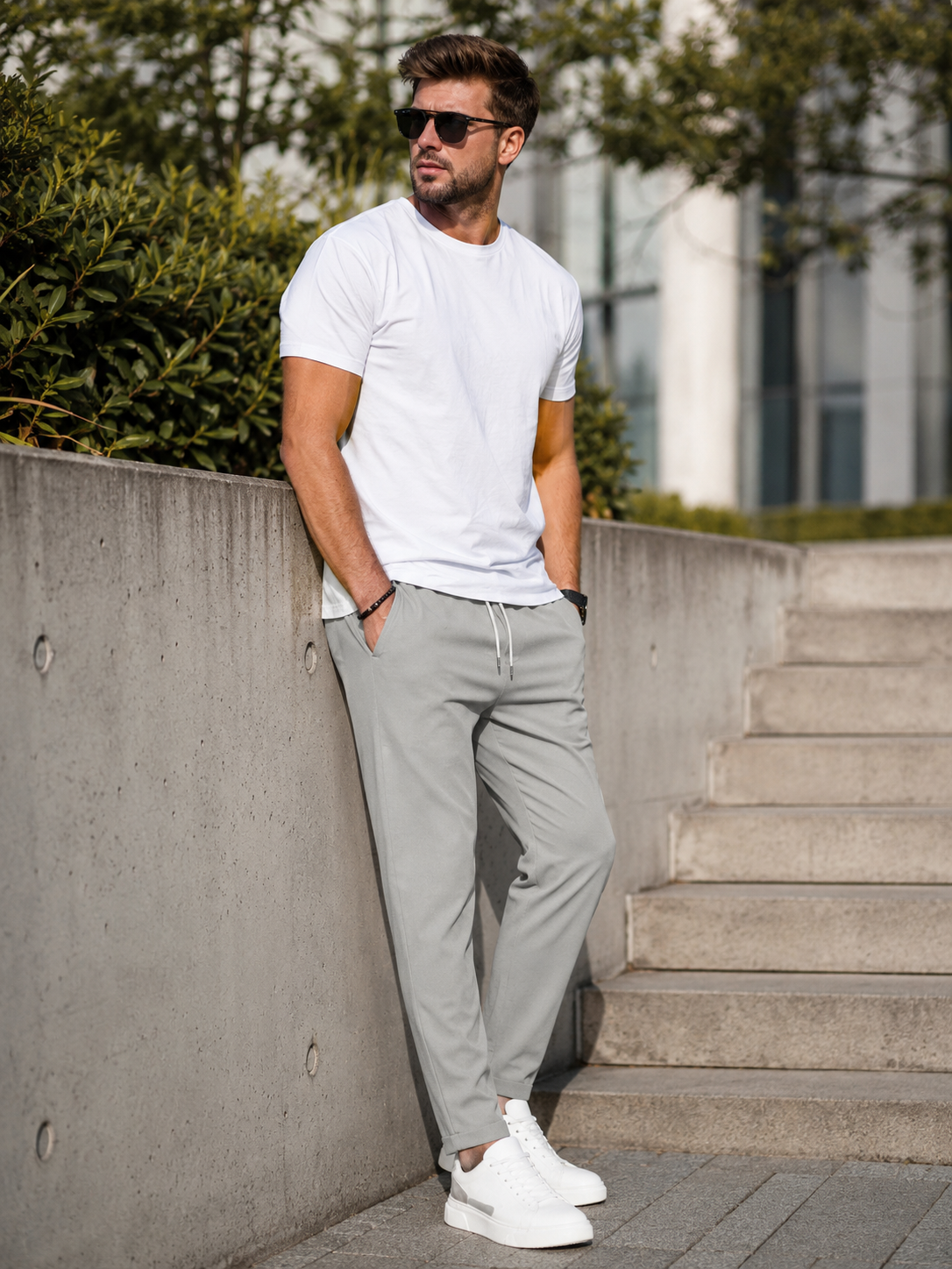 Men's Stretch Pants | Comfortable Business and Casual Trousers - 1