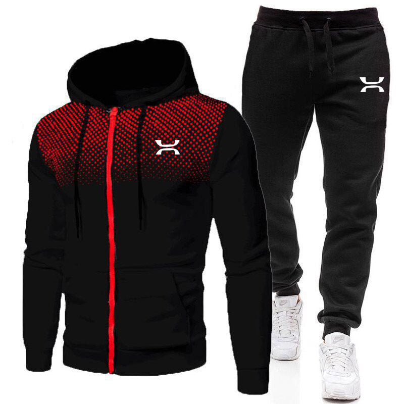 Men's Hoodie and Jogging Pants Set | Training Tracksuit - 4