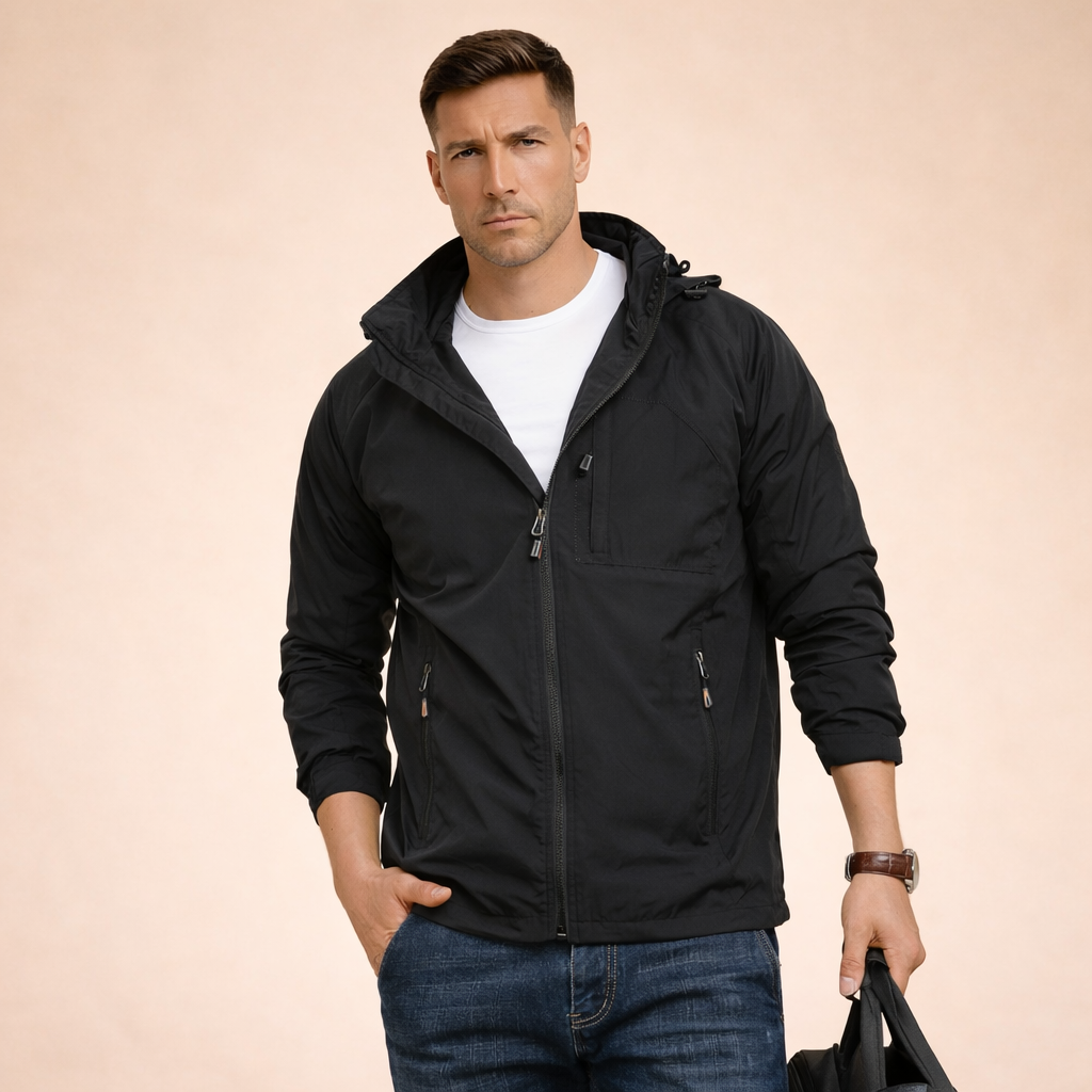 Men's Lightweight Transitional Jacket | Casual Regular Fit - 6