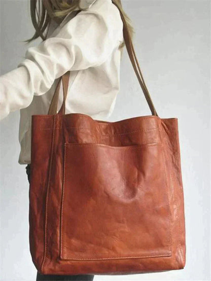 PU Leather Tote Bag | Elegant Everyday Handbag - 2