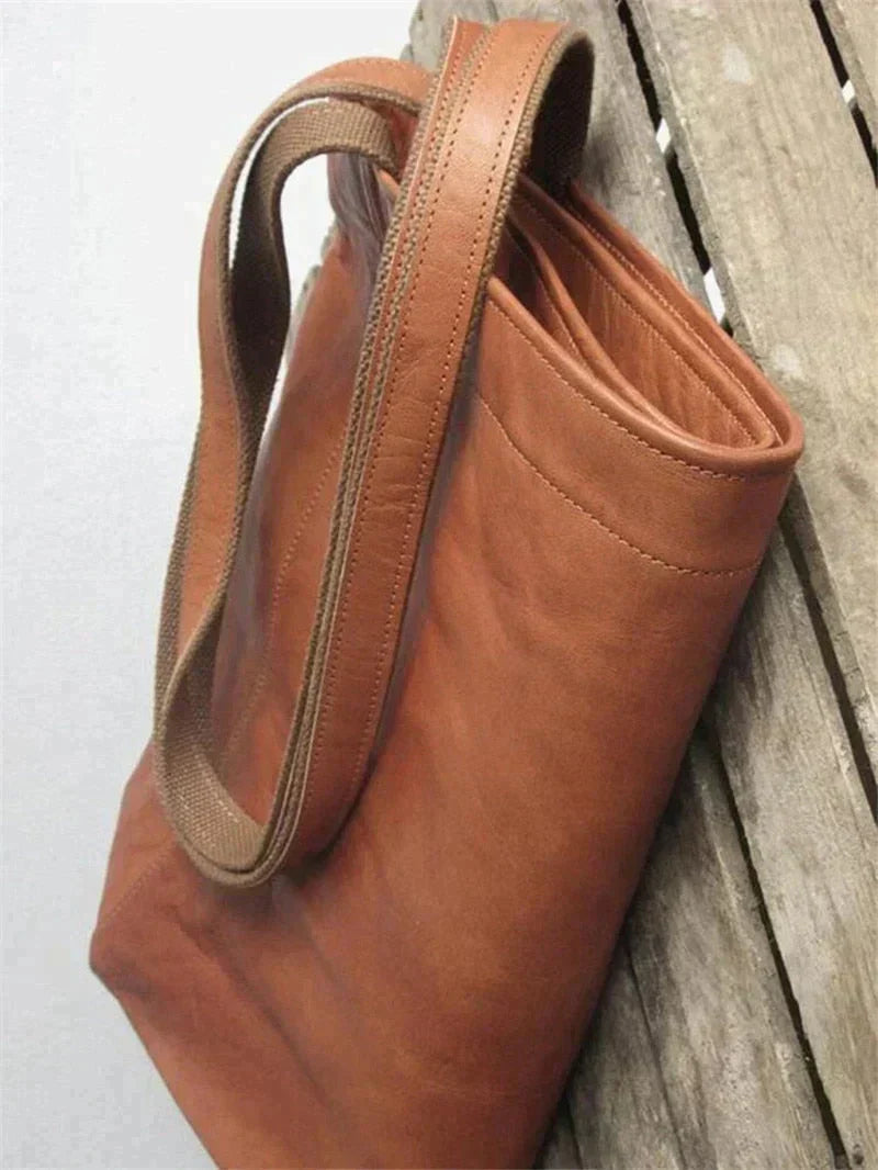 PU Leather Tote Bag | Elegant Everyday Handbag - 5