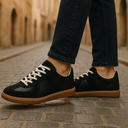 Men's Classic Sneakers | Breathable Casual Lace-Up Trainers - 3