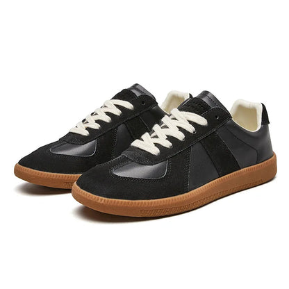 Men's Classic Sneakers | Breathable Casual Lace-Up Trainers - 9