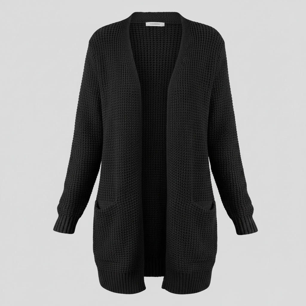 Long Knit Cardigan for Women | Cozy Winter Sweater - 3