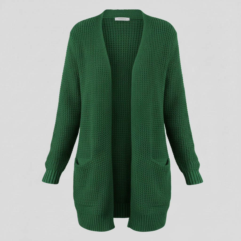 Long Knit Cardigan for Women | Cozy Winter Sweater - 4