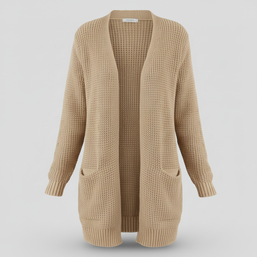 Long Knit Cardigan for Women | Cozy Winter Sweater - 6