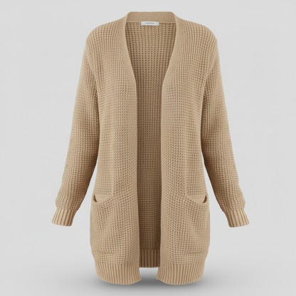 Long Knit Cardigan for Women | Cozy Winter Sweater - 6
