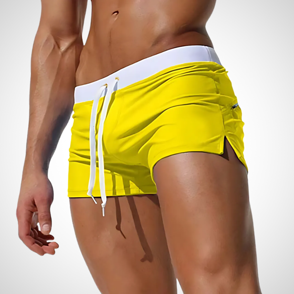 Men's Lightweight Quick-Dry Breathable Swim Shorts - 4