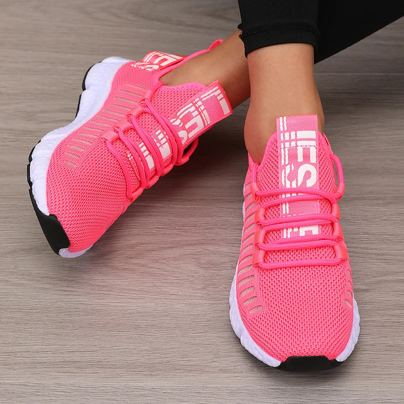 Lightweight Breathable White Sneakers Women | Best Walking Shoes - 1