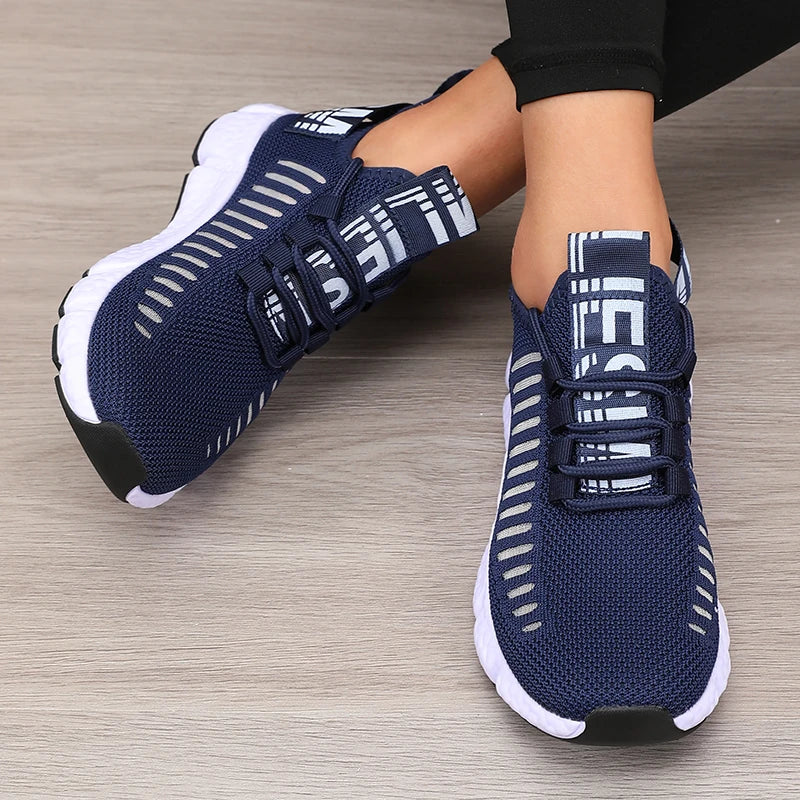 Lightweight Breathable White Sneakers Women | Best Walking Shoes - 7