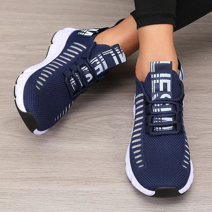 Lightweight Breathable White Sneakers Women | Best Walking Shoes - 7