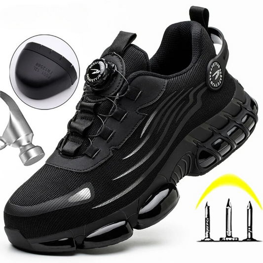 Lightweight S1P Safety Shoes | Men's Steel Toe Work Sneakers - 1