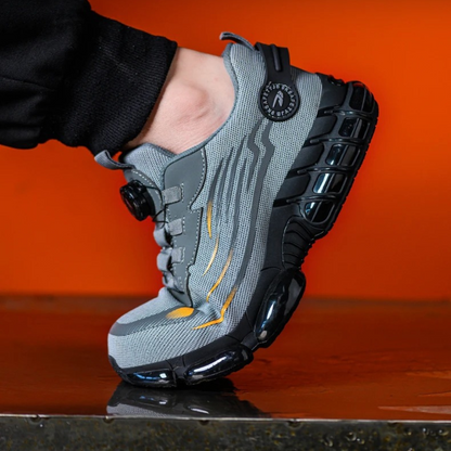 Lightweight S1P Safety Shoes | Men's Steel Toe Work Sneakers - 5