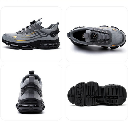Lightweight S1P Safety Shoes | Men's Steel Toe Work Sneakers - 7