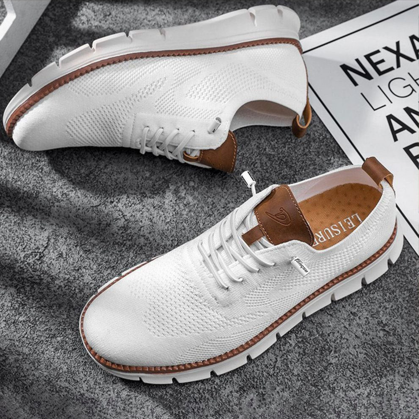 Lightweight Knit Sneakers for Men | Casual Men's Trainers - 1
